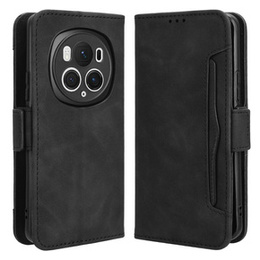 Cu clapetă pentru Honor Magic 6 Pro 5G, Card Slot, negru