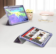 Huse pentru iPad Air 4 10.9 2020 / iPad Pro 11 2020 / 2018, Suritch Full Body Marble, transparent / roz