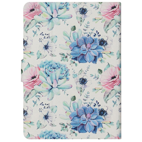 Husă cu clapetă pentru Amazon Kindle Paperwhite V / 5 2021, Colorful Flower