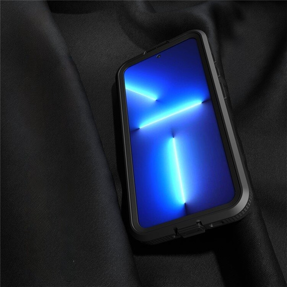 Husă impermeabilă pentru Samsung Galaxy S24, Redpepper, pentru MagSafe, negru
