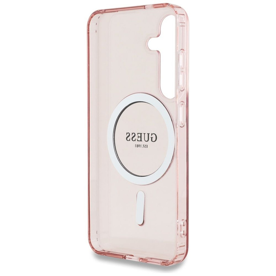 Husă GUESS IML Glitter Circle pentru Samsung Galaxy S25