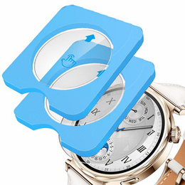 2x ERBORD sticlă călită pentru Huawei Watch GT 5 41mm, cu cadru de montare