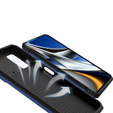 Husă blindată pentru Xiaomi Poco X4 Pro 5G, CamShield Slide, albastru