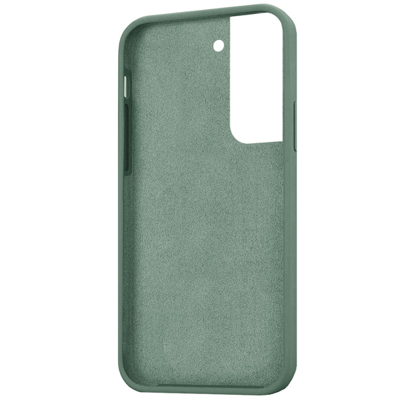 Husa pentru Samsung Galaxy S22 5G, Silicone Lite, verde închis