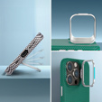 Carcasă pentru iPhone 15 Pro, cadru Kickstand, pentru MagSafe, Sand Green