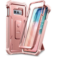 Husă blindată pentru Samsung Galaxy S10e, Dexnor Full Body, roz rose gold