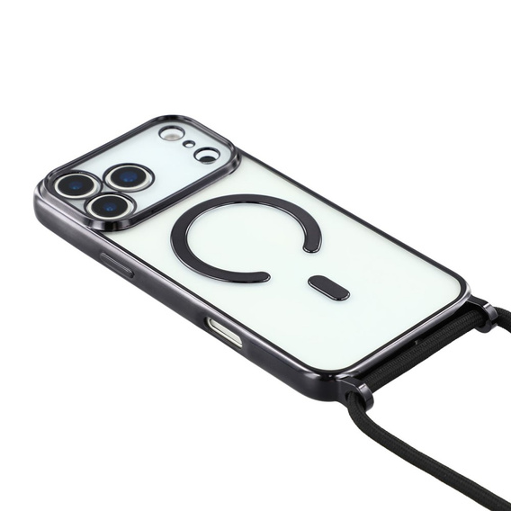 Husă Electro MagSafe cu lanyard pentru iPhone 17 Pro Max