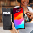 ERBORD Carcasă portofel vintage cu clapetă pentru iPhone 17 Pro Max