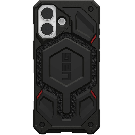 Urban Armor Gear Huse pentru iPhone 15 Plus, Monarch Pro Kevlar MagSafe, negru