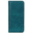 Huse pentru Samsung Galaxy A25 5G, Wallet Litchi Leather, verde