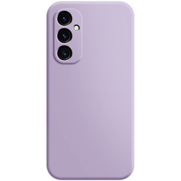Carcasa pentru Samsung Galaxy A25, Silicone Lite, violet + sticlă 9H