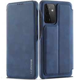 Cu clapetă pentru Samsung Galaxy A52 5G / 4G, LC.IMEEKE, albastru