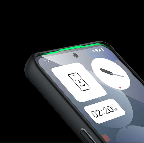Husă pentru Nothing Phone 3A Pro, pentru MagSafe, ERBORD Matt Case, negru