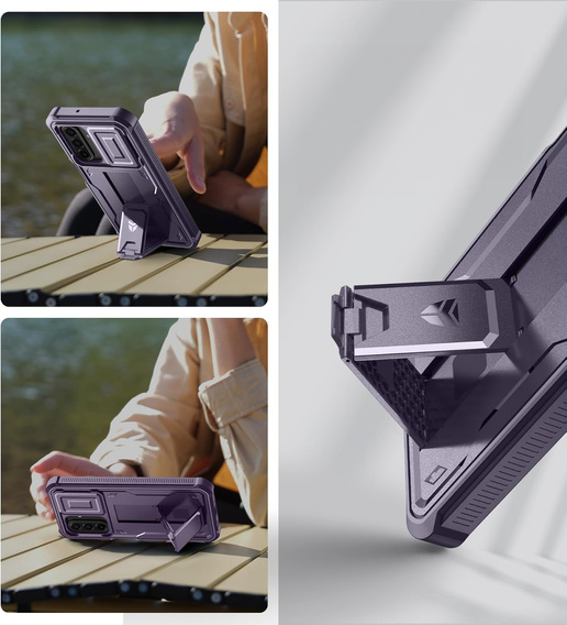 Carcasă blindată Dexnor Full Body (două rame) pentru Samsung Galaxy A17