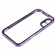 Husa pentru iPhone 16, Magnetic Dual Glass, violet