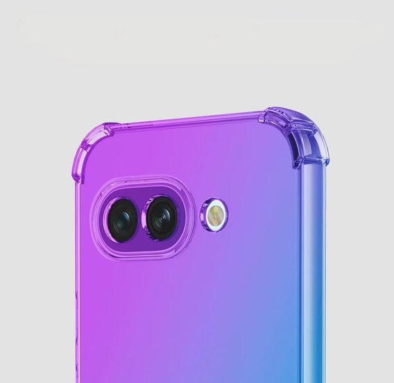 Husa pentru Google Pixel 9A, Gradient Dropproof, Violet / albastru