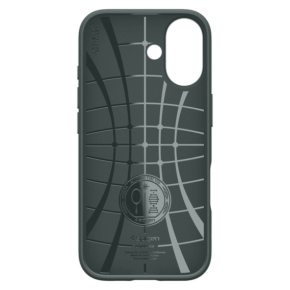 Carcasă Spigen Liquid Air pentru iPhone 17, Abyss Green
