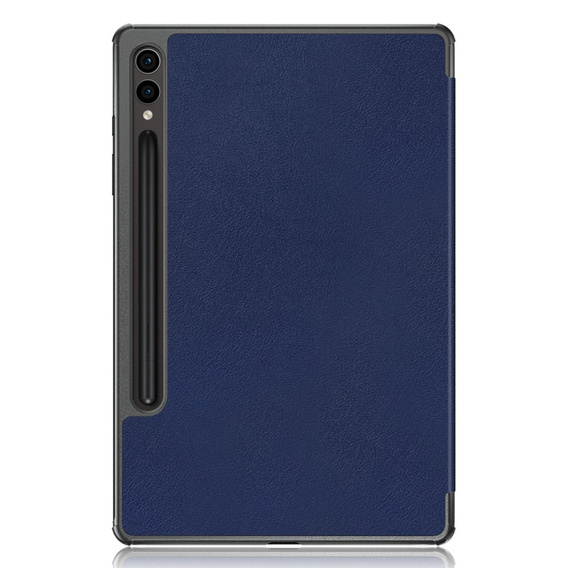 Husă pentru Samsung Galaxy Tab S9 FE+ Plus, Smartcase cu spațiu pentru stylus, albastru închis