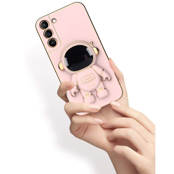 Huse pentru Samsung Galaxy S23, Astronaut, roz