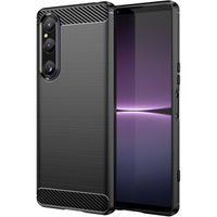 Huse pentru Sony Xperia 1 V, Carbon, negru