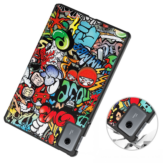 Husă pentru Lenovo Idea Tab 11" 2025 TB336FU TB336ZU, cu funcție stand, Smartcase, Galaxy