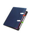 Husă pentru Lenovo Tab M11, Business Card and Pen Slot, albastru