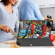 Husă pentru Xiaomi Pad 7 / 7 Pro, Smartcase, graffiti