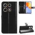 Cu clapetă pentru Infinix Note 30 Pro 4G, Crazy Horse Wallet, negru