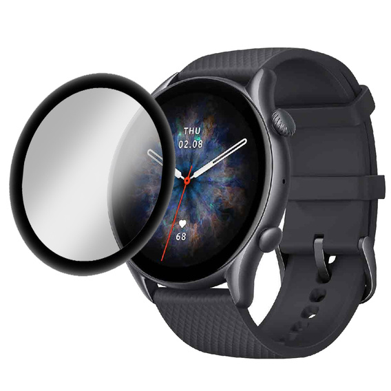 2x ERBORD Hybrid Glass pentru Amazfit GTR 3 / 3 Pro
