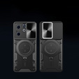 Husă blindată pentru Infinix Hot 40i, CamShield Slide, negru