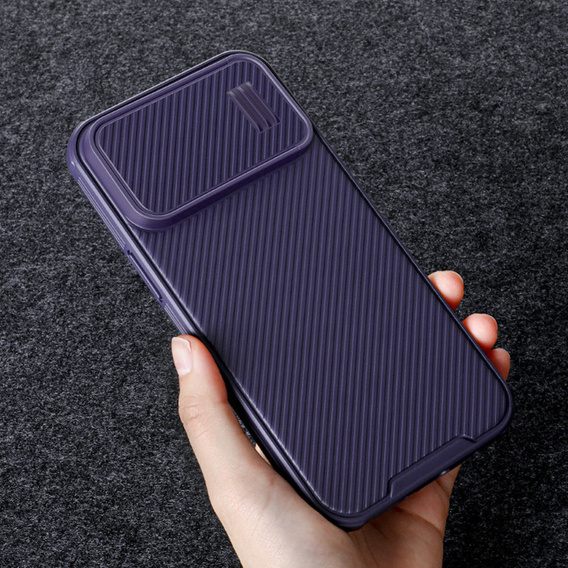 Carcasă blindată Nillkin pentru Iphone 14 Pro Max, CamShield Pro, violet