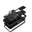 Husă blindată pentru Samsung Galaxy S24+ Plus, CamShield Slide, negru