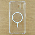 Husă pentru Nothing Phone 2, Fusion Hybrid Case, pentru MagSafe, transparentă