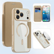 Carcasă RFID Wallet MagSafe flip cu protecție pentru camera foto pentru iPhone 17 Pro Max