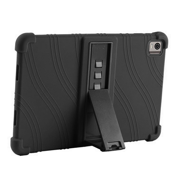 Silicon husă pentru Nokia T21, Impact, armat, negru