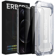 2x Sticlă de confidențialitate temperată pentru iPhone 12 Pro Max, ERBORD 9H Easy App Anti-Peep
