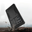 Husă pentru Samsung Galaxy S24 Ultra, ERBORD Rugged MagSafe Case, negru (două rame)