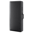 Husa cu clapetă pentru OnePlus 12 5G, Split Leather, negru