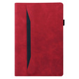 Husă pentru Xiaomi Redmi Pad SE 8.7, Classic, cu spațiu pentru stylus, roșu