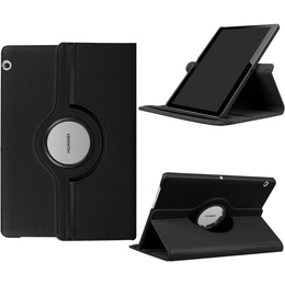 Husă pentru Huawei MediaPad T3 10 TB330FU 10.95", rotativă 360, negru