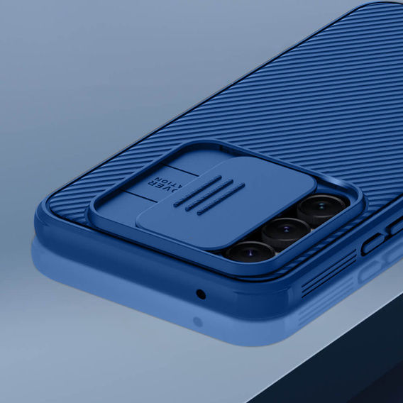 Carcasă blindată Nillkin pentru Samsung Galaxy A54 5G, CamShield Pro, albastru