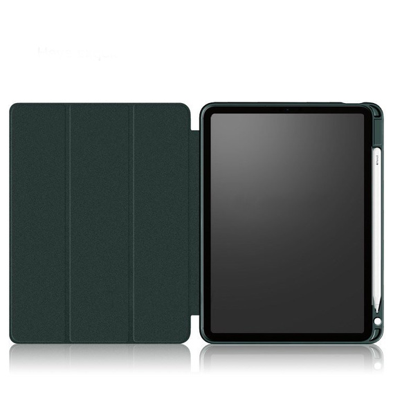 Husă pentru iPad Air 4 2020 / Air 5 2022 10.9", Smartcase cu spațiu pentru stylus, verde