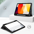Husă pentru Xiaomi Redmi Pad SE 11", Smartcase Hybrid, cu spațiu pentru stylus, negru