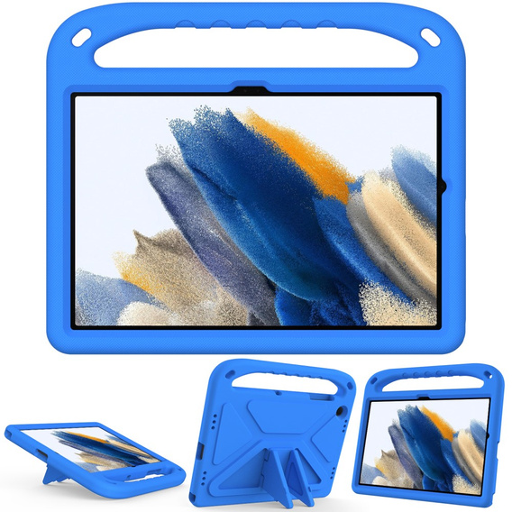 Husa pentru copii pentru Samsung Galaxy Tab A9+, Husa pentru copii cu mâner, albastru