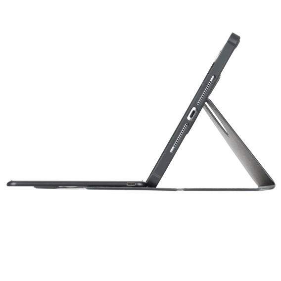 Husă pentru tastatură pentru iPad 11" 2025 A16 (11 gen.) / iPad 10.9" 2022 (10 gen.), Rotary 360° Leather, negru