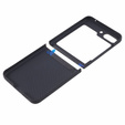 Husă pentru Samsung Galaxy Z Flip7 FE / Z Flip6, Aramid Fiber Cover, negru