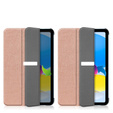 Husă pentru iPad 10.9 2022 10 Gen, Smartcase cu spațiu pentru stylus, roz
