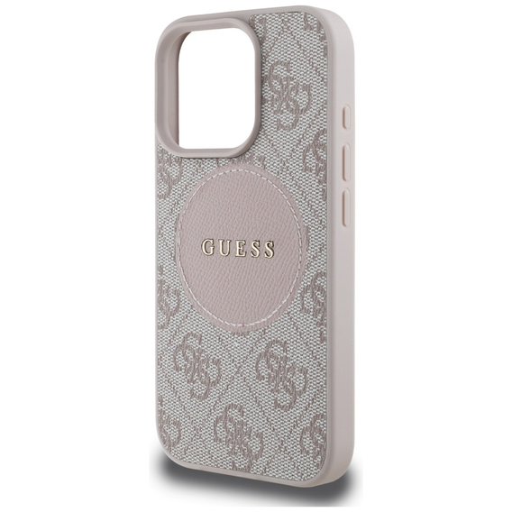 Husă Guess 4G Circle cu logo clasic, pentru MagSafe pentru iPhone 16 Pro Max
