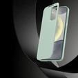 Husă cu clapetă pentru Samsung Galaxy S25 Edge, Smart View Wallet, verde