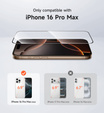 2x sticlă temperată SURITCH pentru iPhone 16 Pro Max